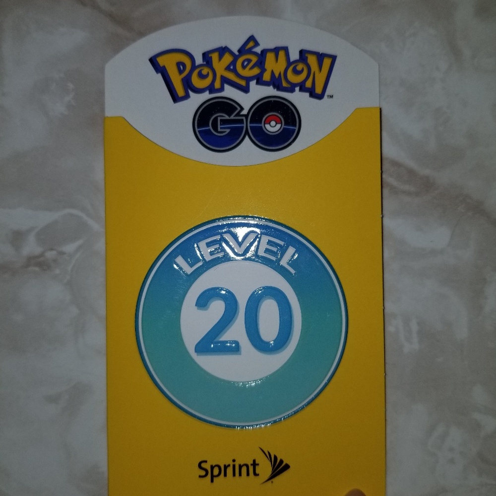 Pokemon Go Trainer Badge Level 20